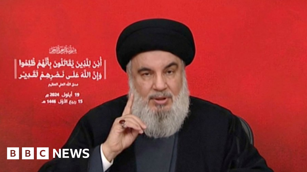 Hezbollah chief says Israel crossed ‘all red lines’ with attacks